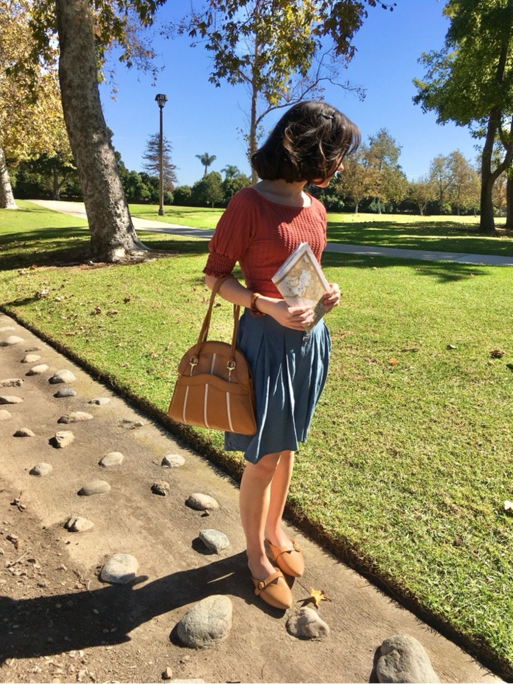 ModCloth ❉ One To Admire Boat Neck Puff Sleeve Ribbed Knit Smocked Crop Top XXS